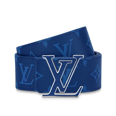 blue louis vuitton belt.